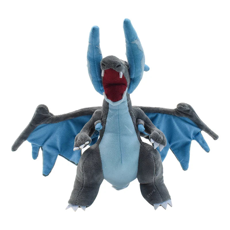 Mega Charizard Plush Toy – 22 cm (8.7 in) Stuffed Cotton Doll for Kids & Collectors