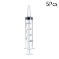 20ml Reusable Plastic Measuring Syringe Pack (5/10/20/30) - Hydroponics Nutrient, Oil Pump & Pet Medicine Feeder
