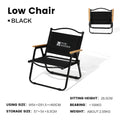 Folding Kermit Camping Chair – Portable Lightweight Carbon Steel Frame