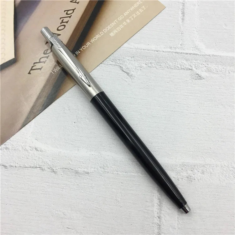 Metal Retractable Ballpoint Pens - 1/5 Pack, G2 Refill Compatible, 0.7mm Blue Ink Pens for School & Office