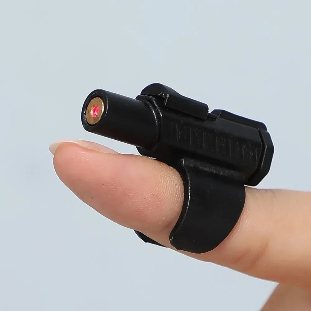 Portable Mini Laser Cat Toy Finger Sleeve Interactive Infrared Teaser for Cats
