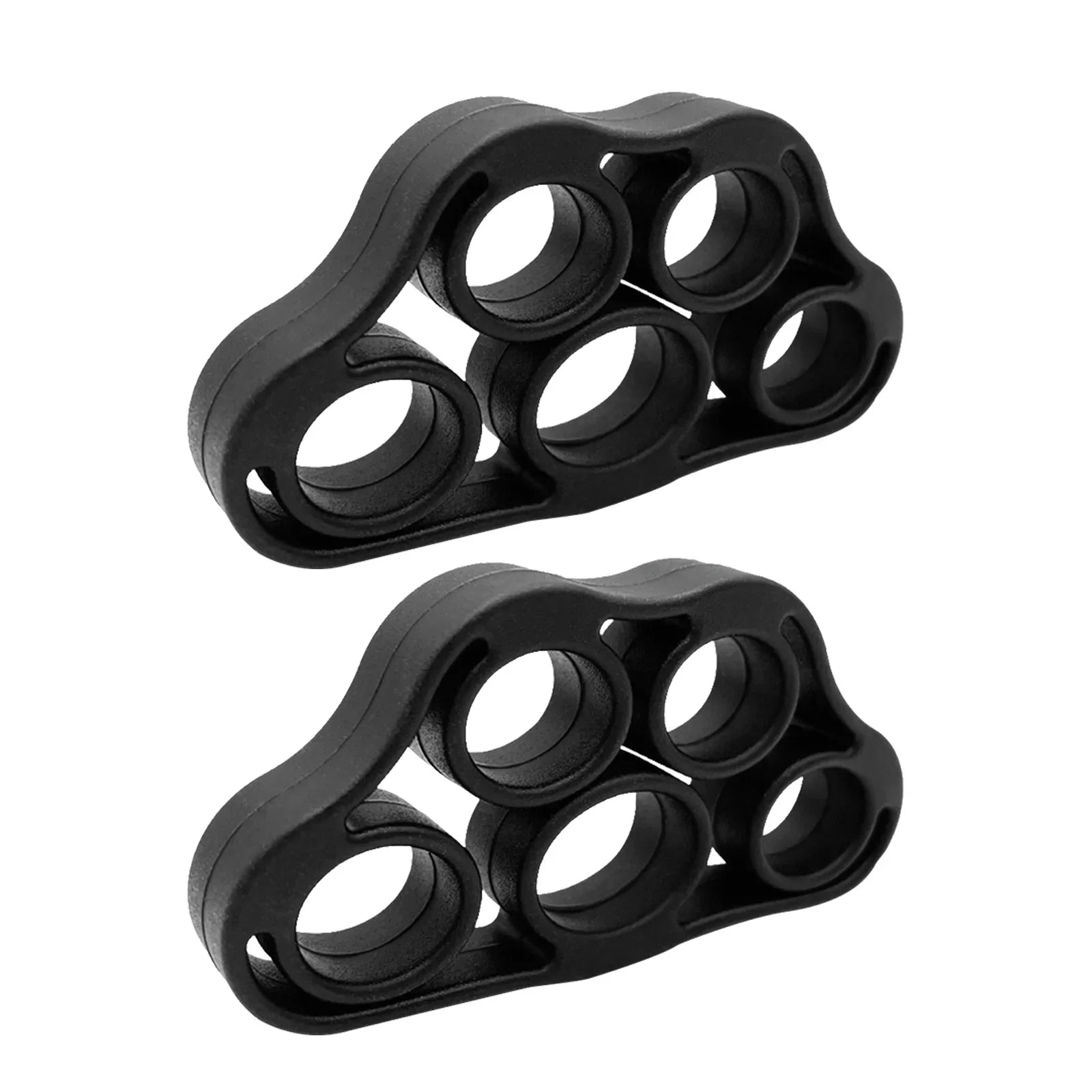 5-Finger Silicone Finger Strengthener Ring – Hand Grip & Finger Exerciser for Rehab, Guitar Practice, Stress Relief