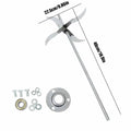 Fruit and Vegetable Crusher 4/6-Blade Drill Attachment Electric Chopper Blade for Poultry Feed and Grass