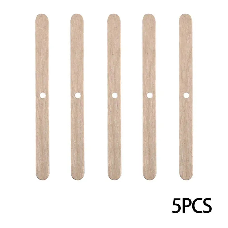 Smokeless Cotton Candle Wicks 30-Pack — 6–20 cm (2.4–7.9 in) Large-Base Woven Wicks for Soy Wax & Kerosene Lamps