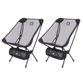 Breathable Mesh Moon Chair – Lightweight 7075 Aluminum Foldable Camping & Fishing Chair with Carry Bag