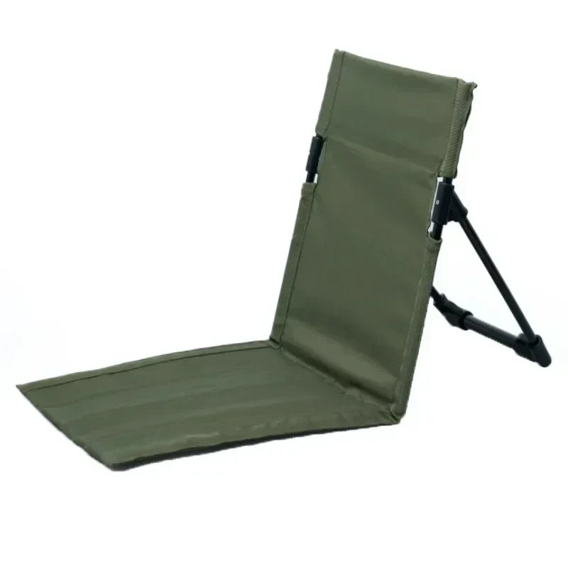 Ultra-Light Folding Camping & Beach Chair – Portable Aluminum Alloy, 600D Oxford Fabric, Compact (20.1 x 9.4 in / 51 x 24 cm)