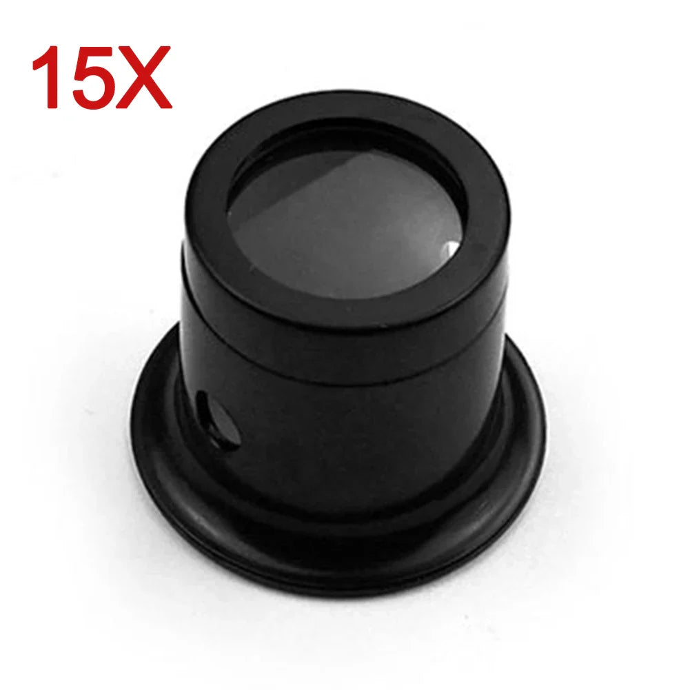 Jeweler's Loupe Magnifier Handheld Watchmaker Monocular 3x 5x 10x 15x 20x