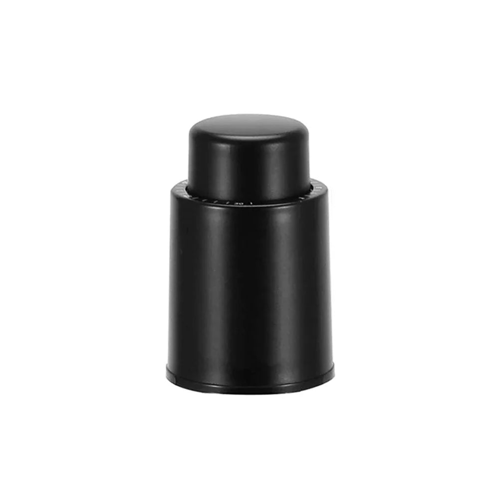 Vacuum Wine Bottle Stopper with Date Dial – Airtight Reusable Wine Sealer Pump