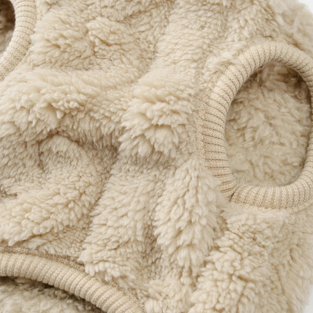 Soft Fleece Dog & Cat Sweater - Warm Autumn Winter Puppy Vest, Sizes XS-XL (7.9-15.7 in / 20-40 cm)
