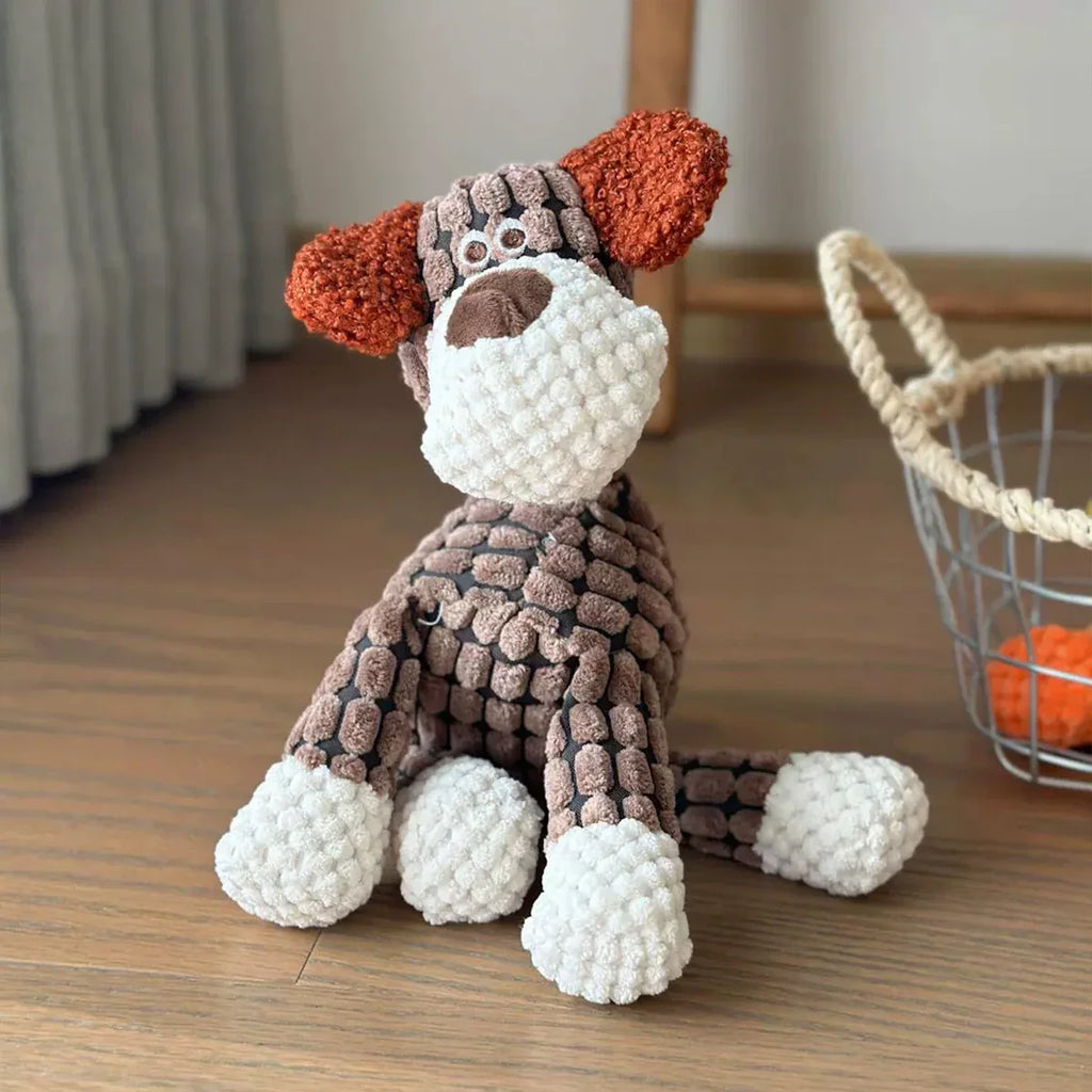 Donkey Plush Dog Toy with Squeaker – Interactive Chew & Fetch Toy for Small & Medium Dogs, 8.7–10.0 in (22–25.5 cm)