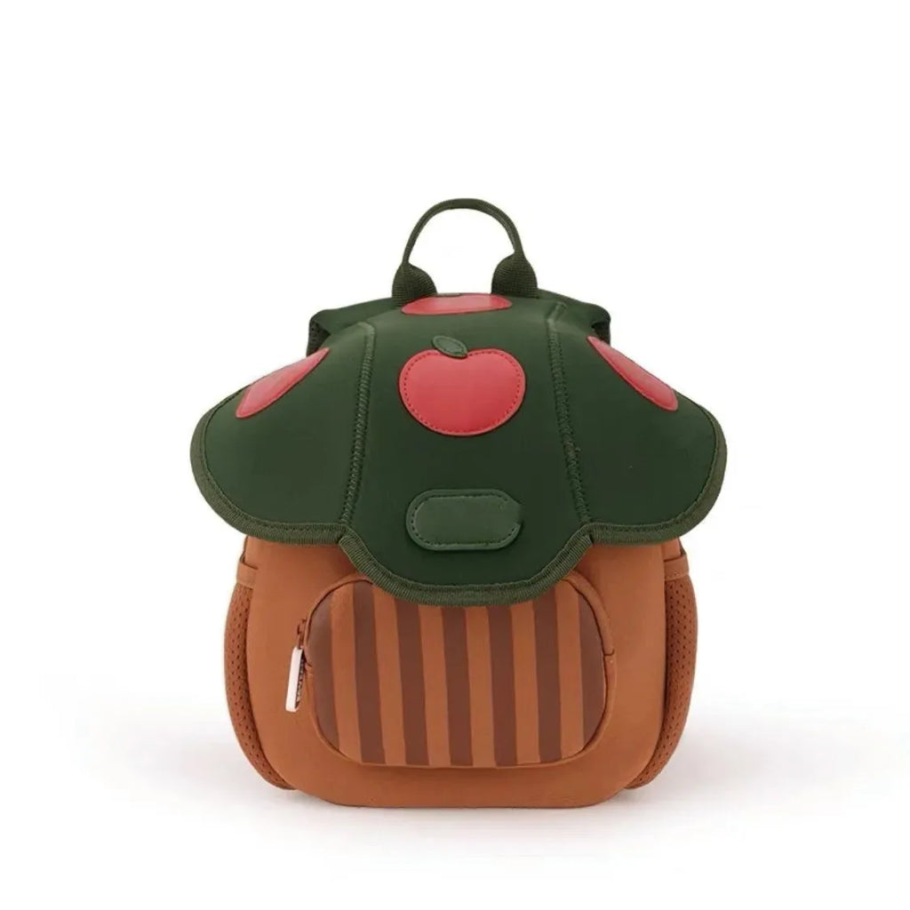 Ice Cream Shape Kids Backpack for Kindergarten - Cute Cartoon School Bag for Girls & Boys, Ages 4-6 (PVC, Zipper)