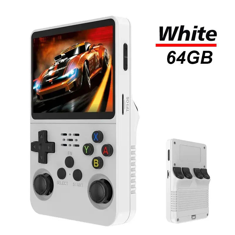 Retro Handheld Game Console 3.5-Inch (8.9 cm) IPS 640x480 — 3200mAh Portable Pocket Gamer with Dual Joysticks, Bluetooth & USB-C, 15,000+ Classic Games