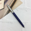 Metal Retractable Ballpoint Pens - 1/5 Pack, G2 Refill Compatible, 0.7mm Blue Ink Pens for School & Office
