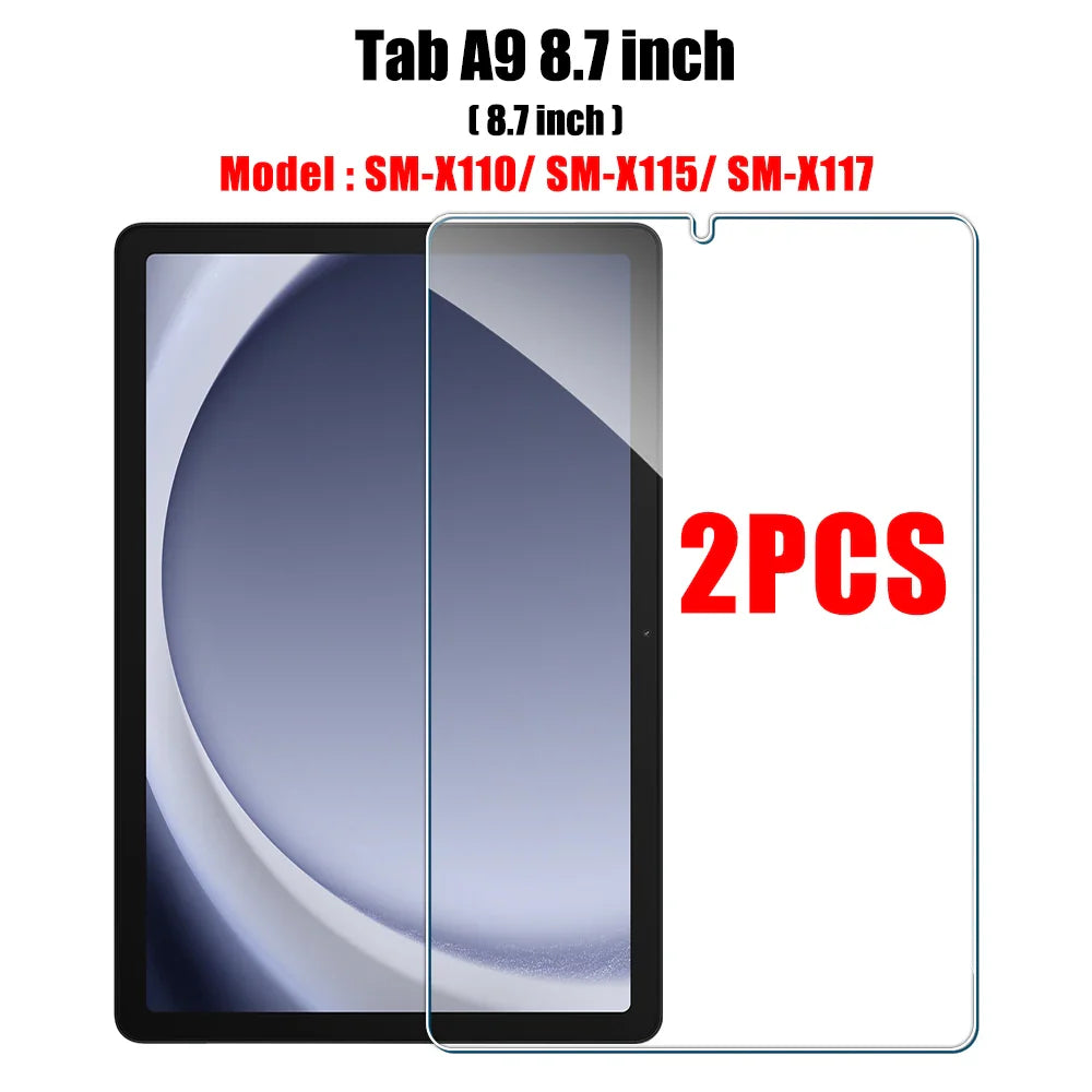 2-Pack Tempered Glass Screen Protector for Galaxy Tab Tablets – 10.8 inch (27.4 cm), Anti-Scratch Bubble-Free Film