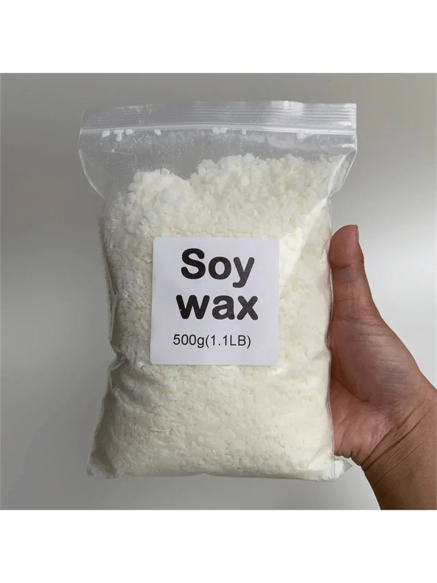 Natural Soy Wax Flakes & Granules for Candle Making – 50g–1000g (1.8–35.3 oz)