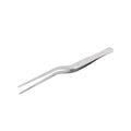 Stainless Steel Kitchen Tweezers & BBQ Tongs, Portable Food Clips — 1 or 3-Pack (14/16/20 cm | 5.5/6.3/7.9 in)