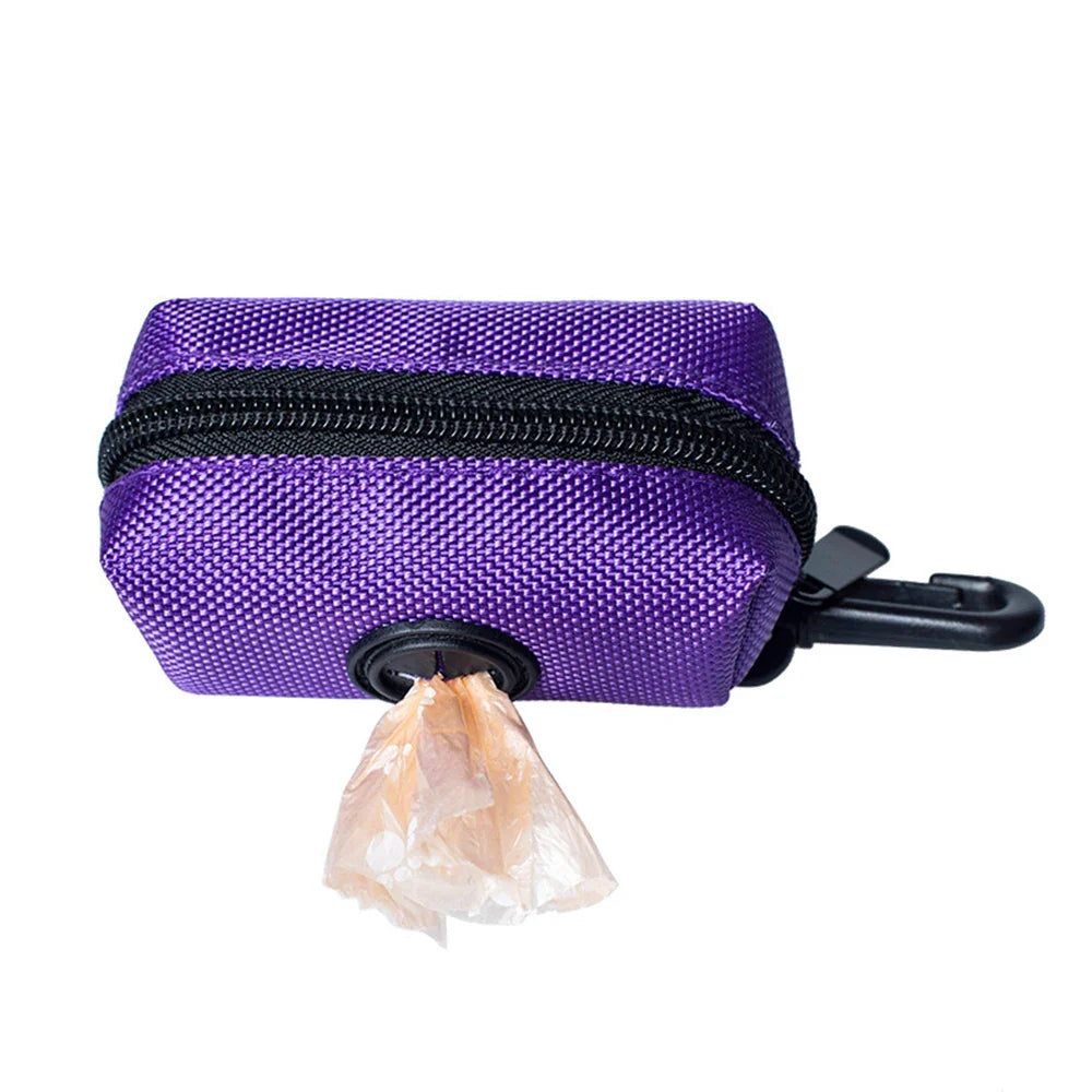 Portable Pet Waste Bag Dispenser — 1-Pack Dog Poop Bag Holder for Walks & Travel