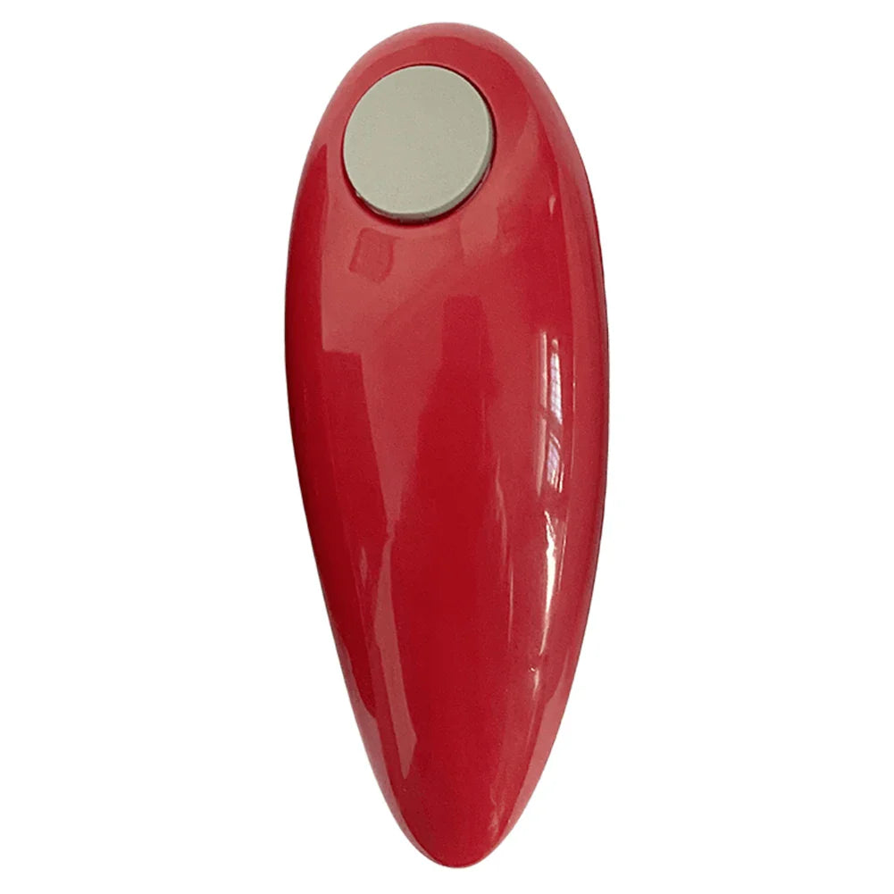 Automatic Electric Can Opener One-Touch Battery Operated Smooth-Edge Portable Can & Bottle Opener for Kitchen & Bar
