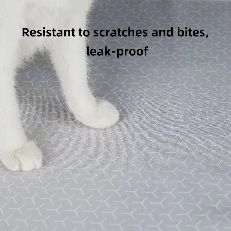 Detachable Cat Litter Mat for Automatic Litter Boxes — Waterproof, Scratch-Resistant, Non-Stick Pet Toilet Mat