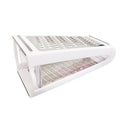 Stainless Steel Double-Sided Vegetable & Cheese Grater with Catch Container