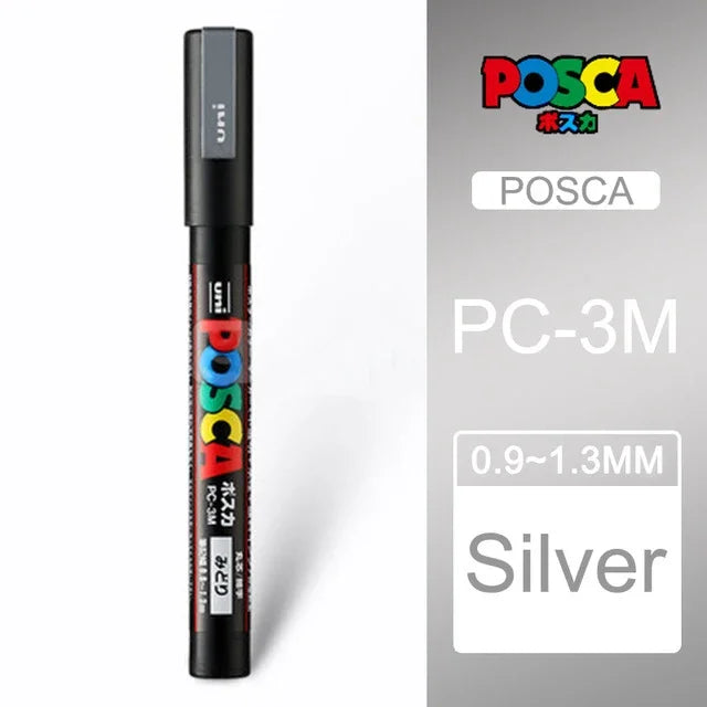 Permanent Acrylic Paint Marker Set – Quick-Dry Opaque Paint Pens for Graffiti, Crafts & Illustration
