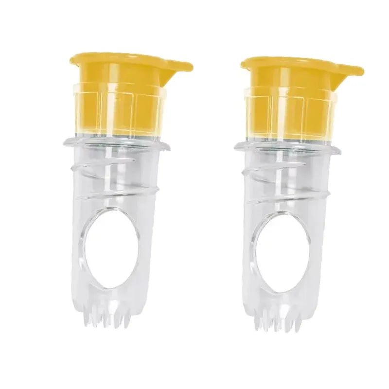 Portable Mini Manual Citrus Juicer - Handheld Lemon, Lime & Orange Squeezer (3.15 x 1.38 in / 8 x 3.5 cm)