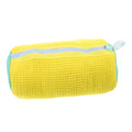 Shoe Washing Machine Bag for Sneakers & Casual Shoes Yellow with Blue Zipper