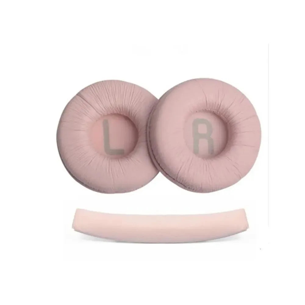 70mm (2.76in) Replacement Foam Ear Pads – Soft Protein Leather Headphone Cushions, 1 Pair (Headband Option)