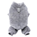 Warm Flannel Dog Jumpsuit XS-XL - Cozy Four-Leg Pet Coat for Small & Medium Dogs and Cats (Chihuahua, Yorkie)