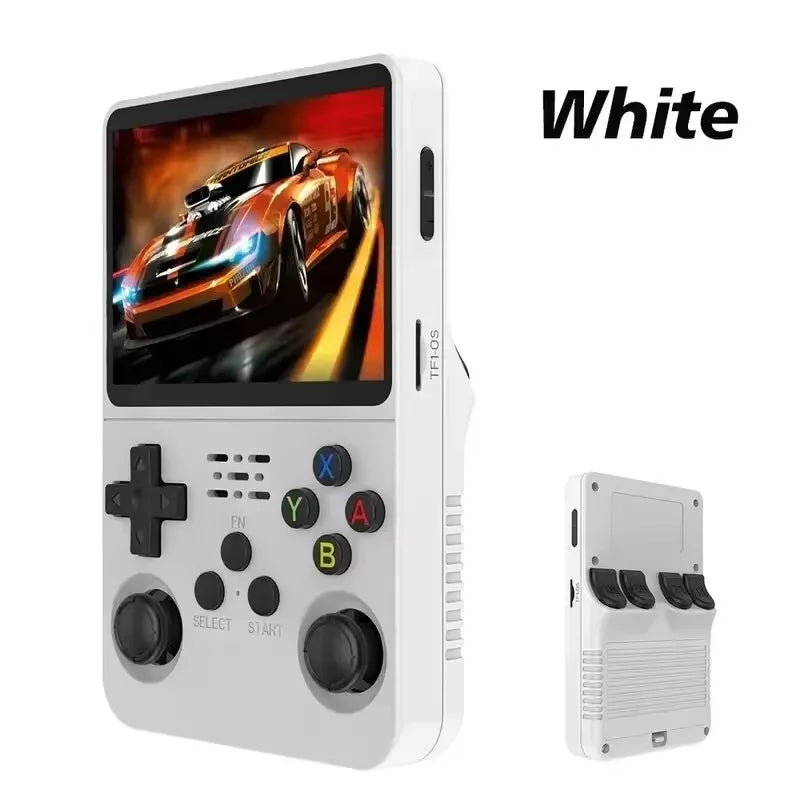 Retro Handheld Gaming Console 3.5-inch (8.9 cm) IPS Pocket Player, 15000+ Retro Games, 64GB/128GB, Linux, 640x480