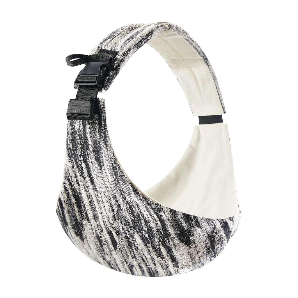 Adjustable Cotton Baby Carrier Sling – Padded Front & Side Infant Carrier, Lightweight Travel Wrap, Supports up to 44 lb (20 kg)