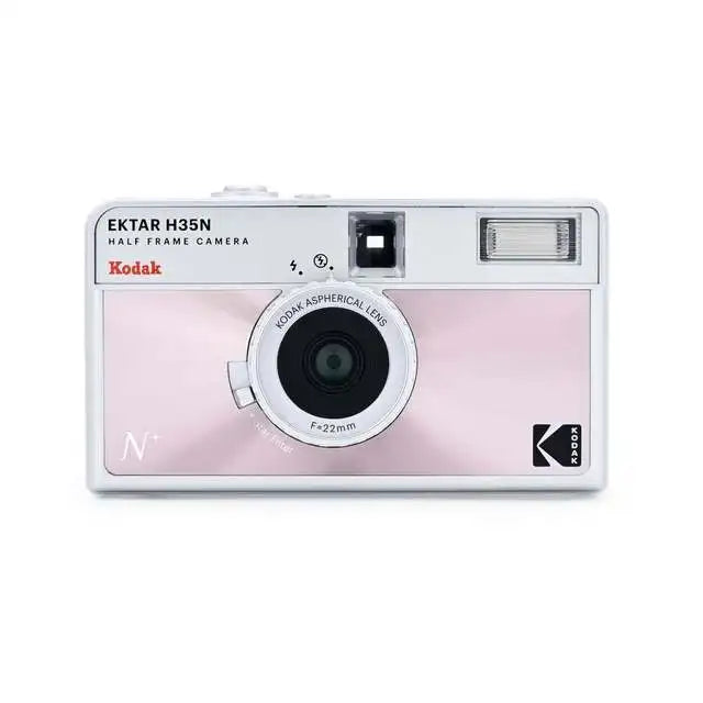 Half-Frame 35mm Film Camera with Built-in Flash, Star Filter & Bulb Shutter