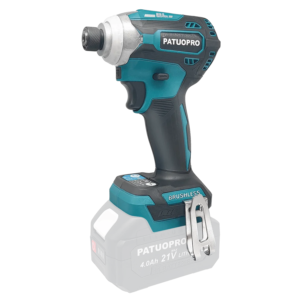 4-Speed Brushless Cordless Impact Driver — 1/4-Inch (6.35 mm) Hex, Rechargeable, 18V Lithium Compatible — Battery Not Included