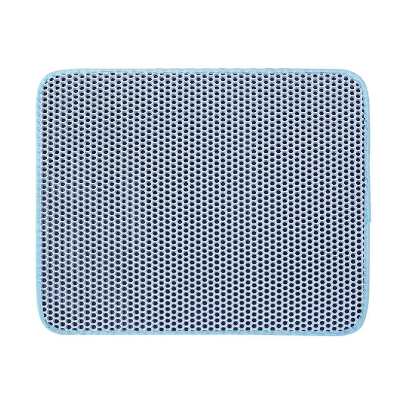Waterproof Double-Layer Cat Litter Mat – Non-Slip EVA Litter Trapping Pad (Multiple Sizes)
