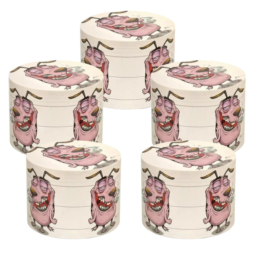2-Inch (50mm) Zinc Alloy Dog Pattern 4-in-1 Herb Grinder – Tobacco & Spice Crusher