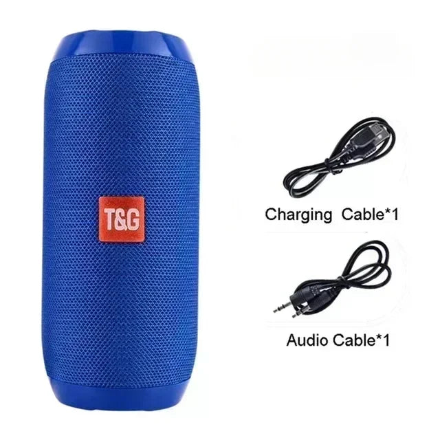 Portable 10W Bluetooth 5.0 Speaker — IPX5 Waterproof, 1200mAh, 10-Hour Playtime, TF/USB/FM, Handsfree Call