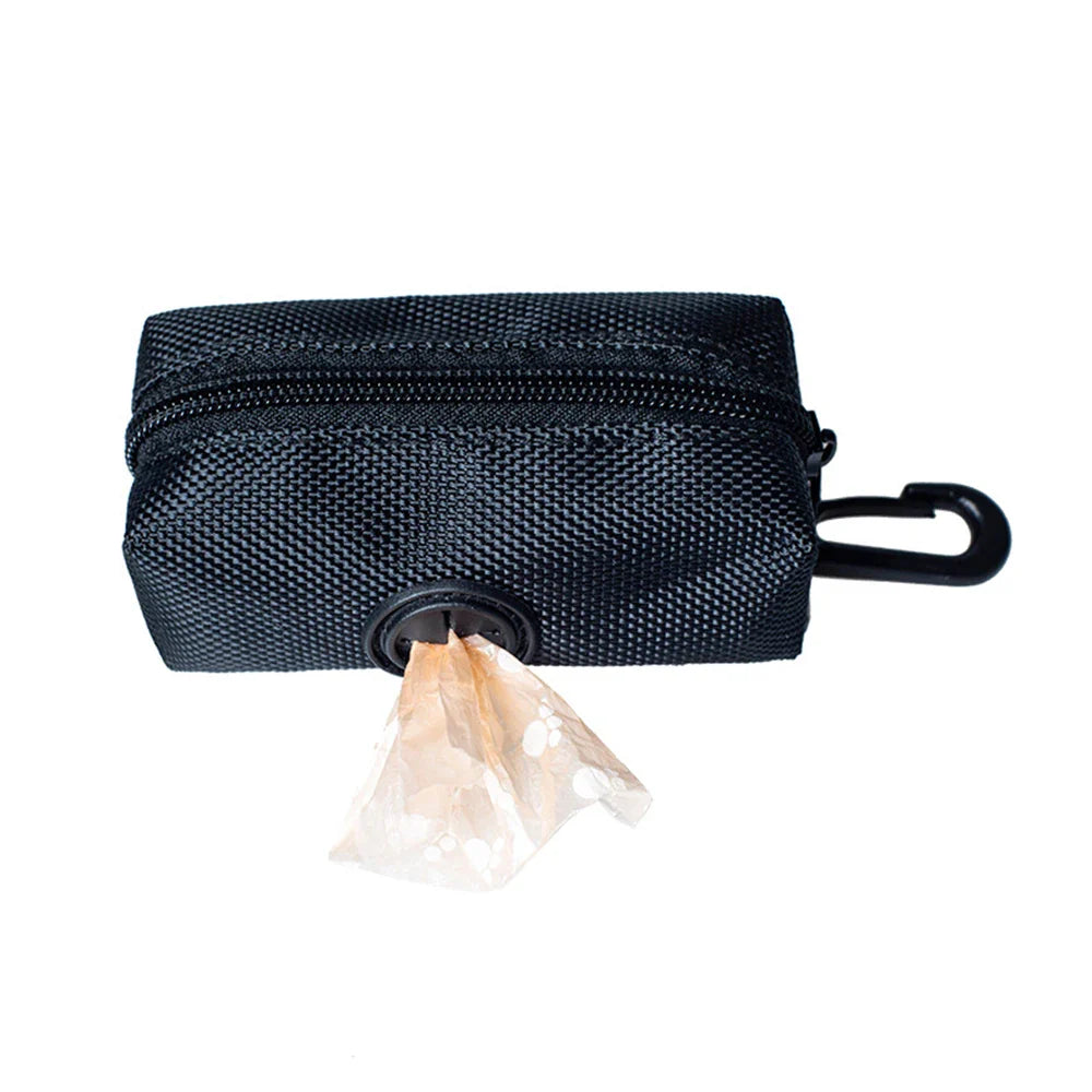 Portable Pet Waste Bag Dispenser — 1-Pack Dog Poop Bag Holder for Walks & Travel