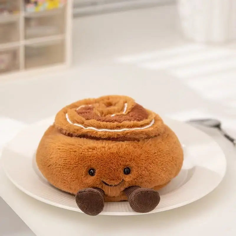 Afternoon Tea Plush Dolls - Cute Cartoon Figurines & Stuffed Toys for Kids' Birthday Gifts