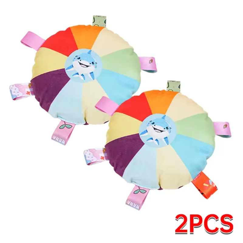 Hot Dog Plush Dog Toy with Bell - Chew-Resistant Cartoon Puppy Teething Toy for Small Dogs