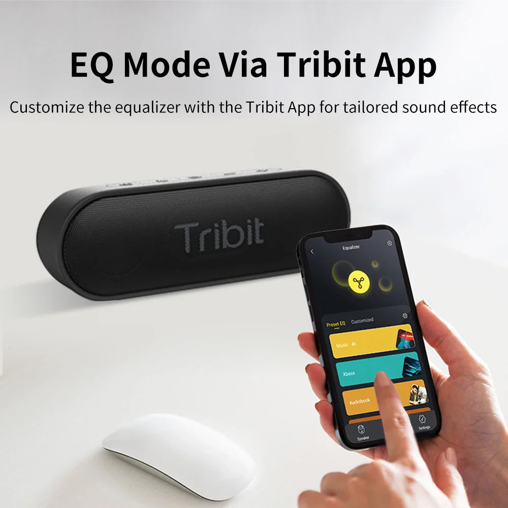 Portable Bluetooth Speaker 16W (Bluetooth 5.3) IPX7 Waterproof — Enhanced Bass, 24‑Hour Playtime, USB‑C & AUX for Camping & Parties