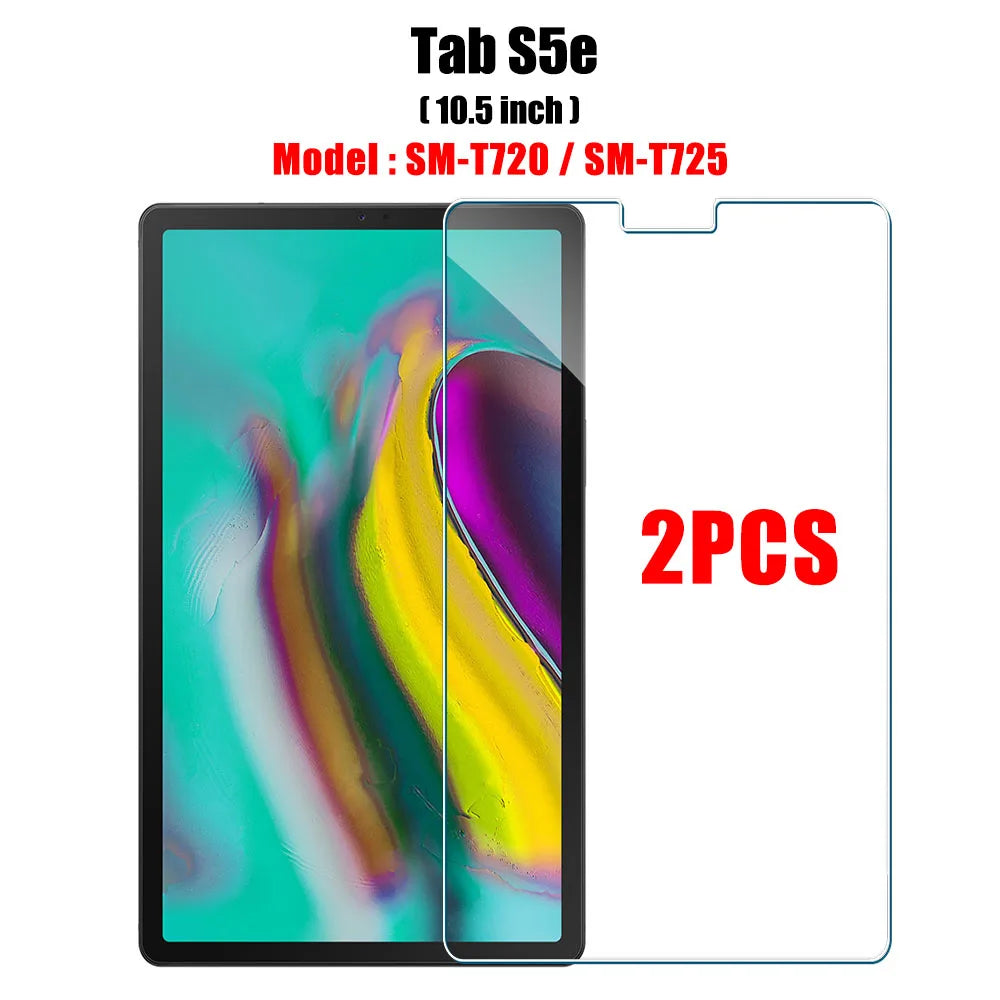2-Pack Tempered Glass Screen Protector for Galaxy Tab Tablets – 10.8 inch (27.4 cm), Anti-Scratch Bubble-Free Film