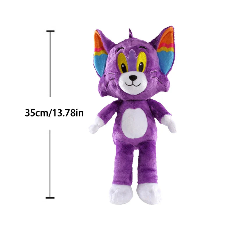 Tom and Jerry Plush Toy - Cat & Mouse Stuffed Animal, Multiple Sizes 5–13 in (13–32 cm)