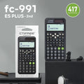 Scientific Calculator — Matrix & Equation Solver, Complex Number Function Calculator, 12-Digit Dual-Power for Office & Finance