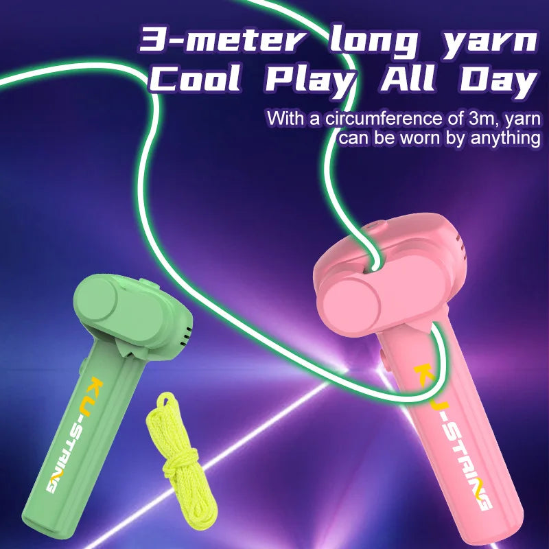 Luminous LED Jump Rope for Kids, Glowing Outdoor Toy, Party & Birthday Gift, Travel Parent-Child Game