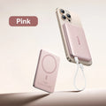 Card-Size Magnetic Power Bank 5,000mAh & 10,000mAh — PD Fast Charge 20W / 27W, 15W Magnetic Wireless Charger for Smartphones