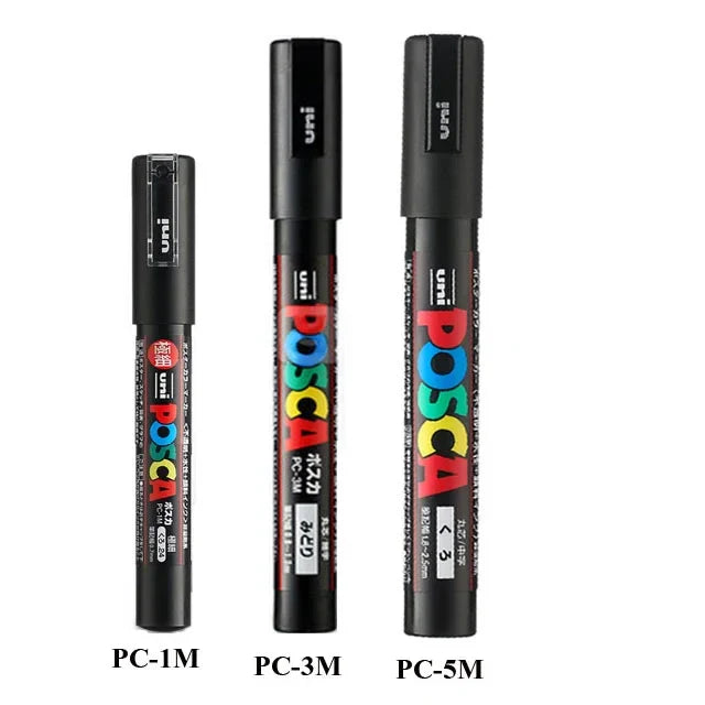 Permanent Acrylic Paint Marker Set – Quick-Dry Opaque Paint Pens for Graffiti, Crafts & Illustration