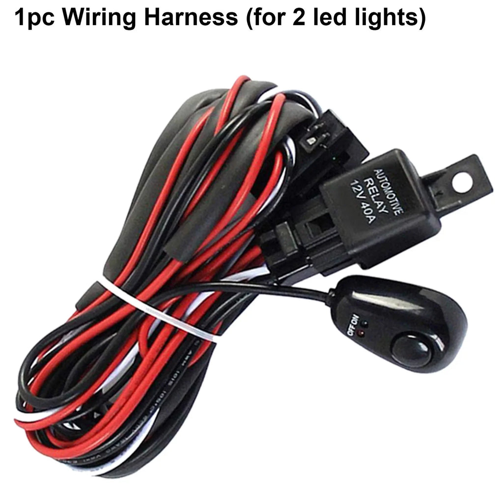 4 in (100 mm) LED Pod Light - Combo Spot + Flood Beam 9-30V Driving Work Fog Light for Car Motorcycle ATV UTV SUV Off-Road 4x4 Boat Truck