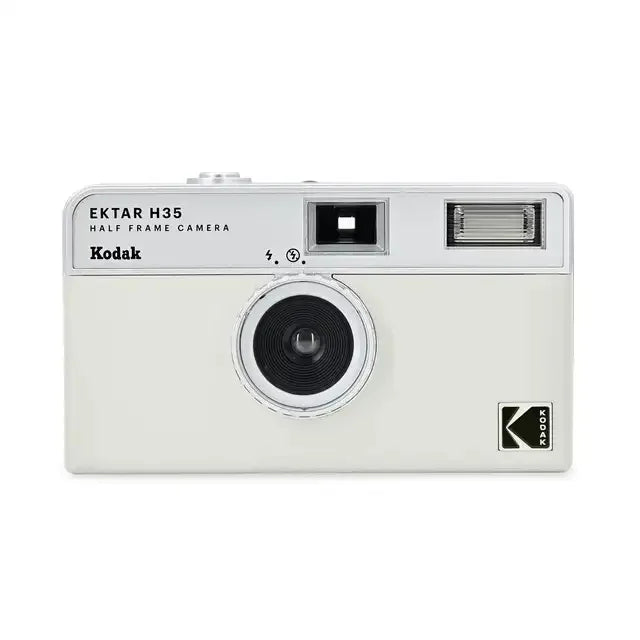Half Frame 35mm Film Camera with Built-In Flash — Compact Pocket Film Camera, Film-Saving, Lightweight, 4 Colors