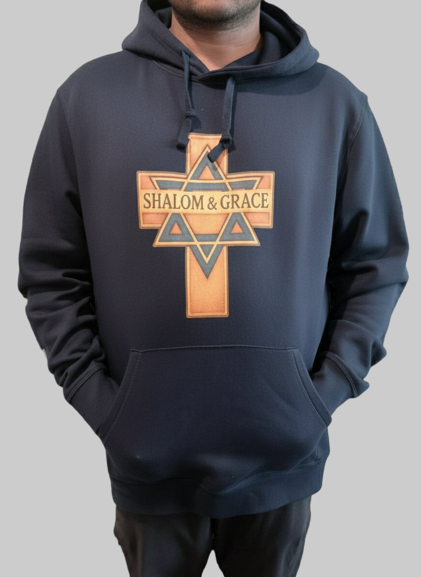 Shalom & Grace Logo Unisex Mid-Weight Hoodie | Stanley/Stella SASU009