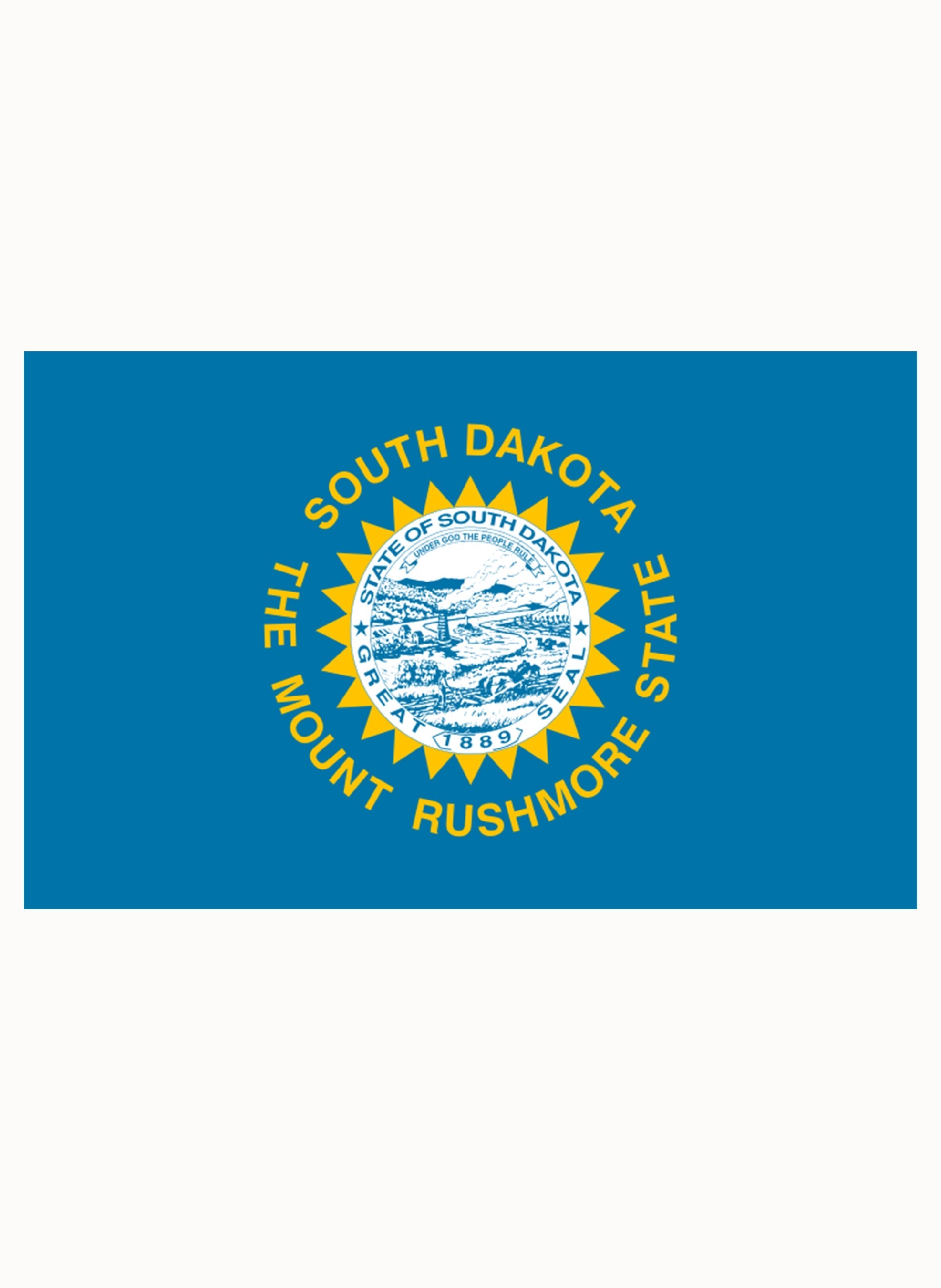 South Dakota State Flag Kids T-Shirt